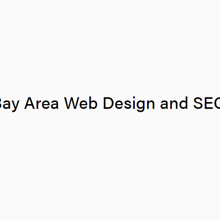 Bay Area Web Design And SEO