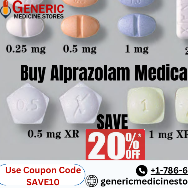 Buy Alprazolam : Online Generic Pharmacy Stores in USA.