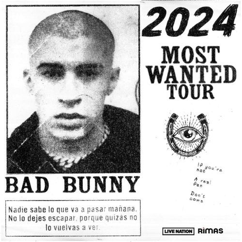 Most Wanted Tour Merch