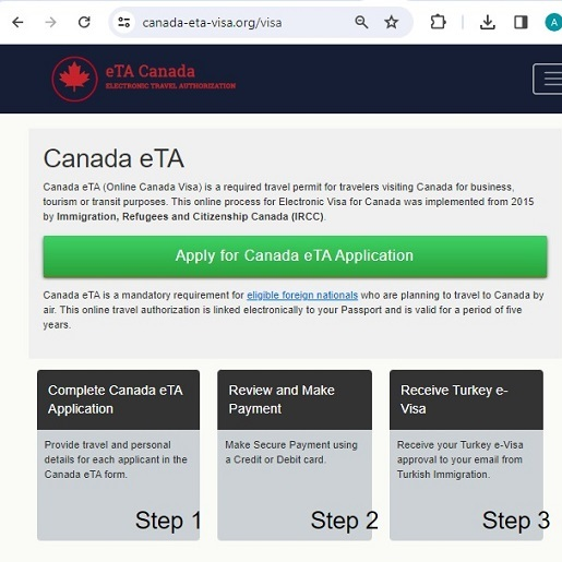 FOR ITALIAN CITIZENS - CANADA Official Canadian ETA Visa Online - Immigration Application Process Online - Richiesta di visto online per il Canada Visto ufficiale