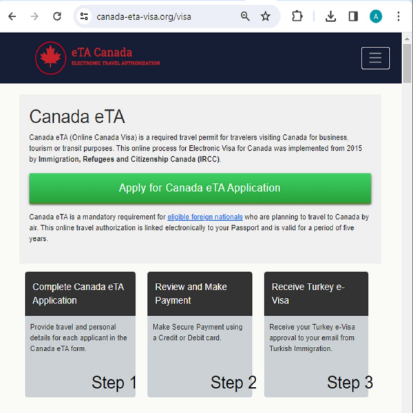 FOR RUSSIAN CITIZENS - CANADA  Official Canadian ETA Visa Online - Immigration Application Process Online  - Онлайн-заявка на визу в Канаду Официальная виза