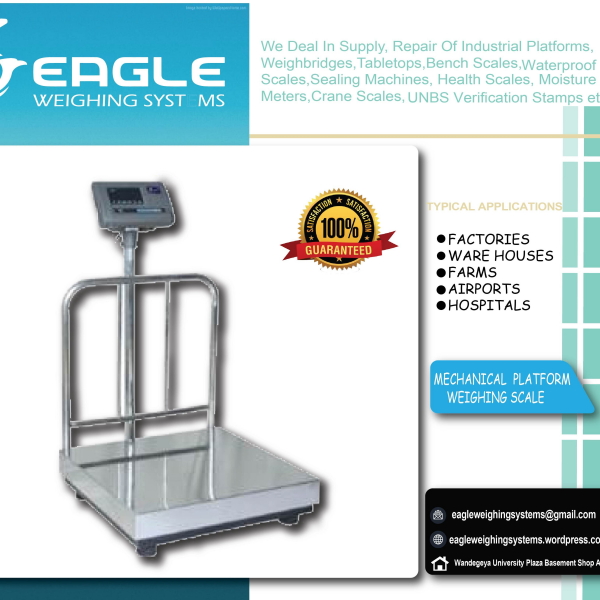 +256 700225423 Weighing floor scales at Eagle Weighing systems Ltd Uganda