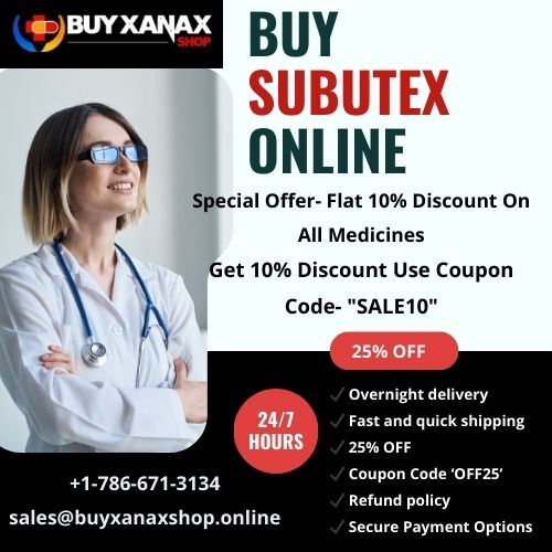Buy Subutex Online Overnight Free Delivery