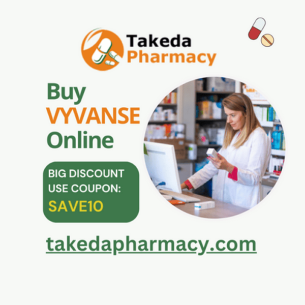 Buy Vyvanse Online [quick Home Delivery] At Takeda Pharmacy