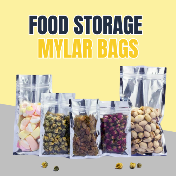 custom food storage Mylar bags