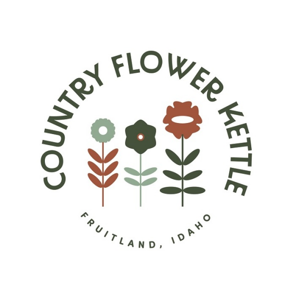 Country Flower Kettle