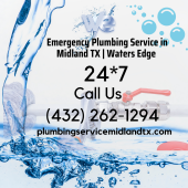 24*7 Emergency Plumbing Service in Midland TX | Waters Edge