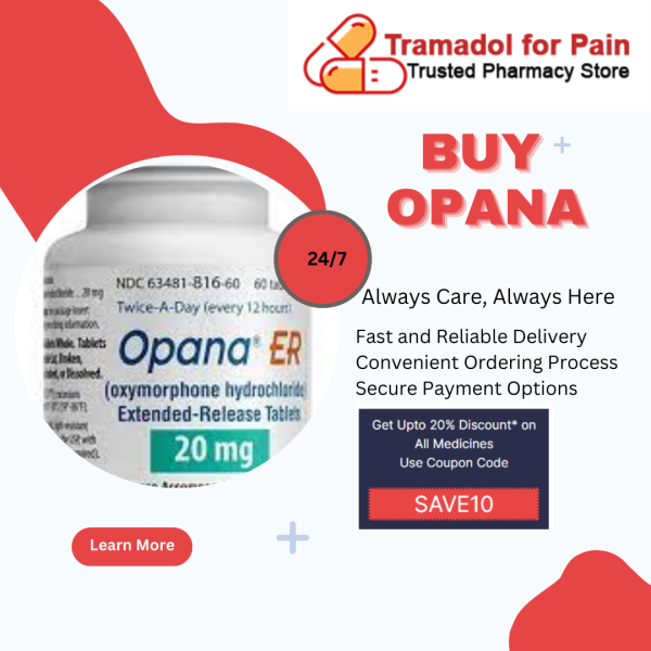 Buy Opana Er online Available Just A Few Click