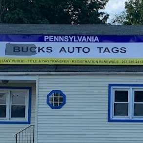Bucks Auto Tags, Vehicle Registration, & Insurance