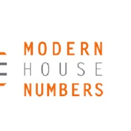 Modern House Numbers