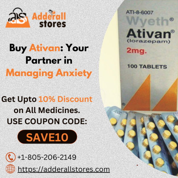 Buy Ativan for Anxiety: Order Online Now