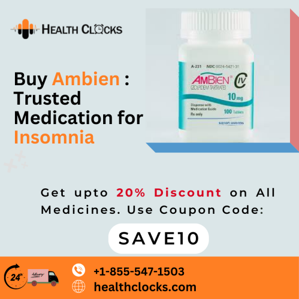 Ambien Pills Online for Sale Best Insomnia Solution