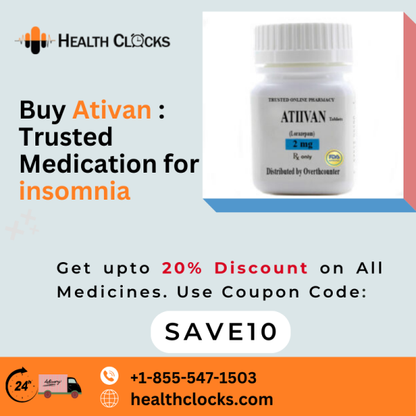 Buy Ativan for Anxiety: Order Online Now