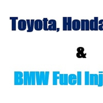 Toyota, Honda, Lexus & BMW Fuel Injectors.