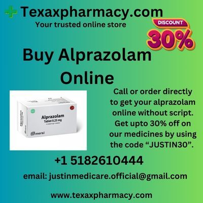 buy Alprazolam online with overnight fast shipping