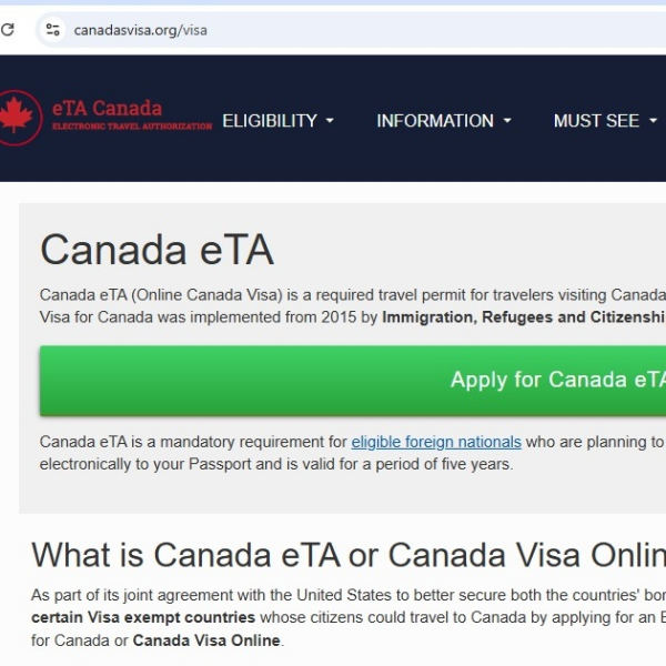 FOR KOREANS - CANADA  Canadian Electronic Travel Authority (ETA / EVisa) and Immigration Office - Apply for Tourism or Business Visit to Canada  - 캐나다 이민 비자 및 전자 여행 허가 사무소