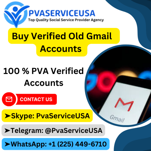 Buy Gmail Accounts | Old Gmail Accounts For Sale {Verified} In Year 2024-2025