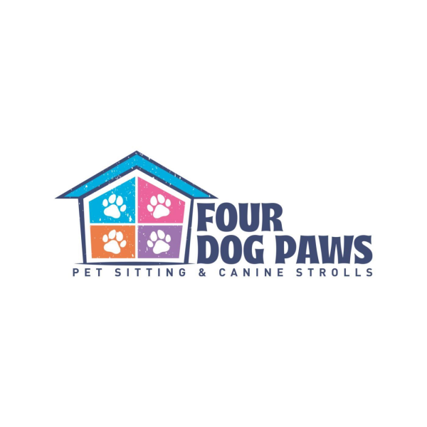 Four Dog Paws