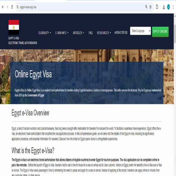 FROM AUSTRALIA -  Egyption Government Visa and Immmigration Office | Egypt Electronic Visa Application Online - মিশর সরকারের ইমিগ্রেশন অফিস ভিসা, পর্যটক এবং ব্যবসার জন্য ইলেকট্রনিক এন্ট্রি পারমিট