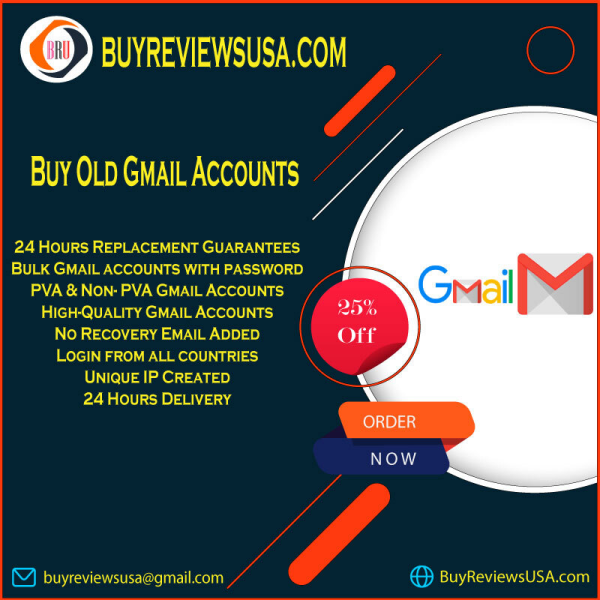 Top 5 Sites to Buy Old Gmail Accounts 100% Number Verified OLD & NEW