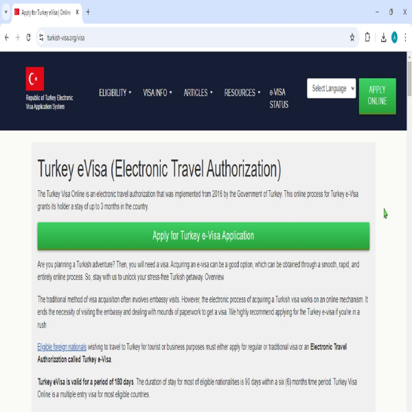 FOR SPANISH CITIZENS - TURKEY  Government of Turkey Immigration Office eVisa Online - Inmigración de Turquía Solicitud oficial de visa de Turquía en línea - Centro de inmigración del gobierno de Turquía