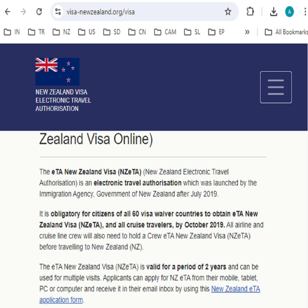 VISA FOR GREEK CITIZENS - NEW ZEALAND  Immigration of New Zealand for Electronic Travel Authority and Visa for Tourist and Business  - Επίσημη κυβέρνηση της Νέας Ζηλανδίας Visa - Νέα Ζηλανδία Visa Online - NZETA