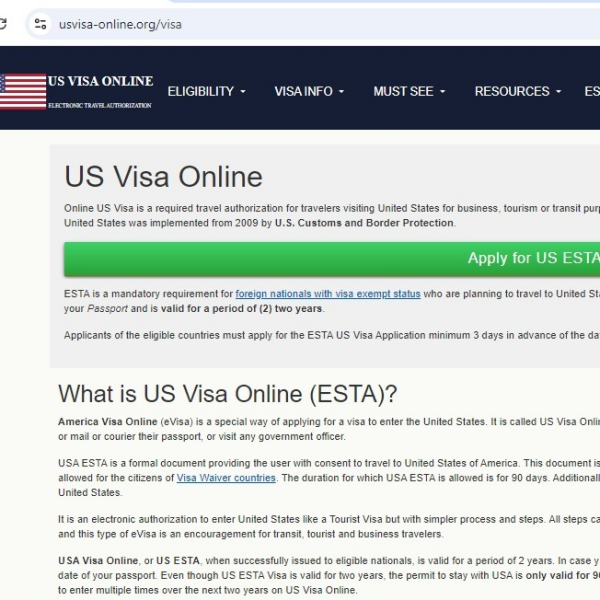 VISA FOR GREEK CITIZENS - United States  United States of America - ESTA Visa - Immigration Office for USA Visa Online - Κέντρο Αίτησης Μετανάστευσης Βίζας Αμερικής ESTA