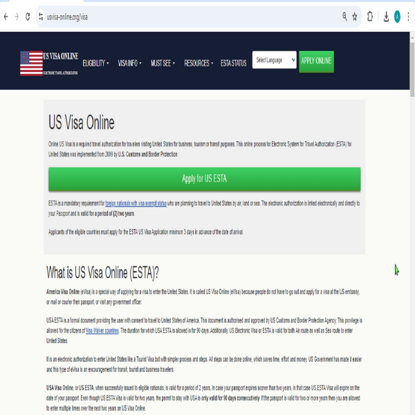 FOR MONGOLIAN AND ASIAN CITIZENS - United States  United States of America - ESTA Visa - Immigration Office for USA Visa Online - Америкийн ESTA визний цагаачлалын өргөдлийн төв