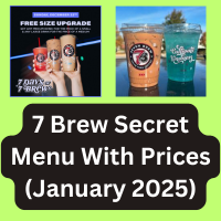 7 brew menu items