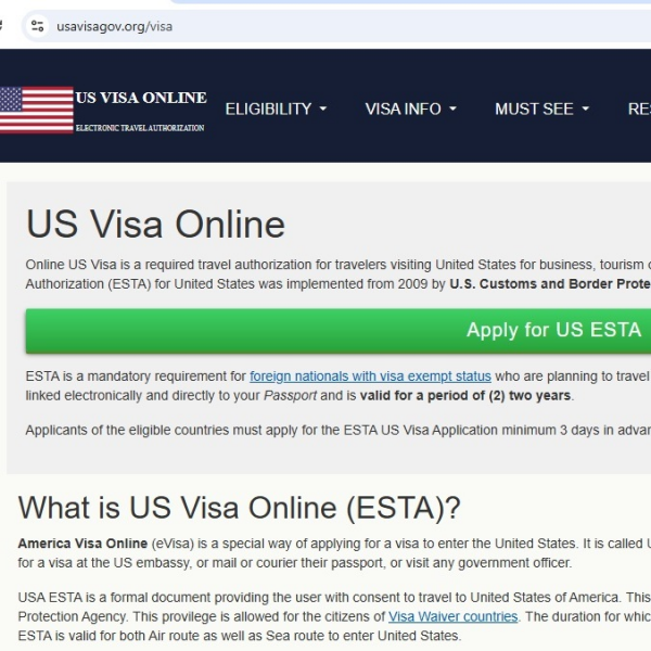 FOR THAILAND CITIZENS - United States  United States of America - ESTA Visa - Immigration Office for USA Visa Online - ศูนย์รับคำร้องขอวีซ่าอเมริกา ESTA