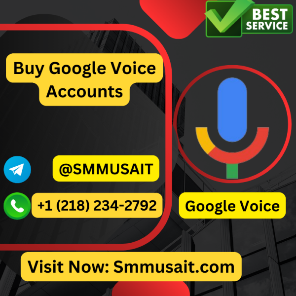 Buy Google Voice Account | PVA Google Voice- SMMUSAIT