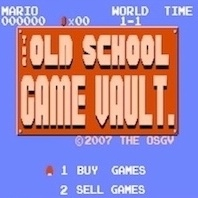 The Old School Game Vault
