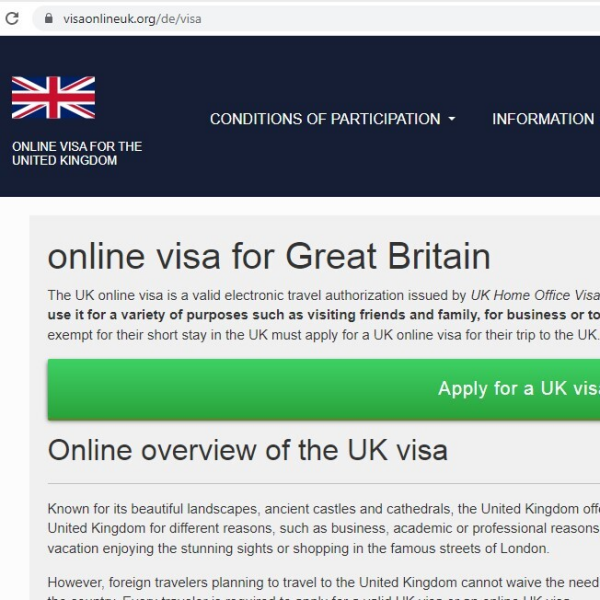 Online British Visa  UK Online eVisa ETA Application Center | British eVisa  - Elektronische Genehmigung für das britische Touristen- und Geschäftsvisum