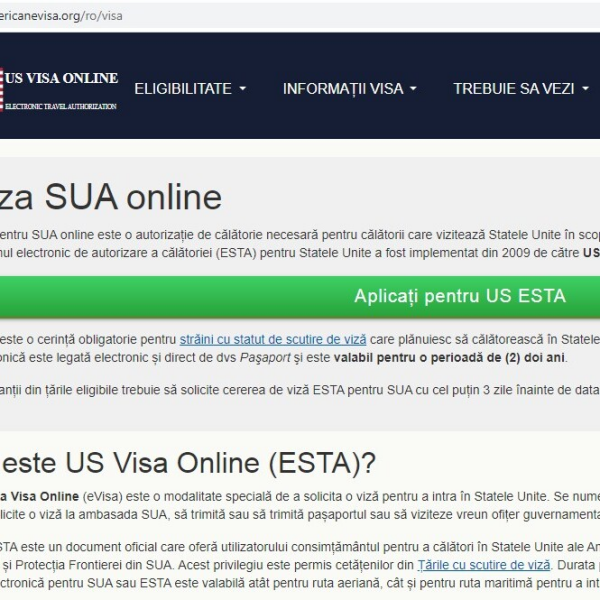 FOR ROMANIAN CITIZENS - United States  United States of America - ESTA Visa - Immigration Office for USA Visa Online - Centrul de cerere de imigrare pentru viză ESTA pentru America