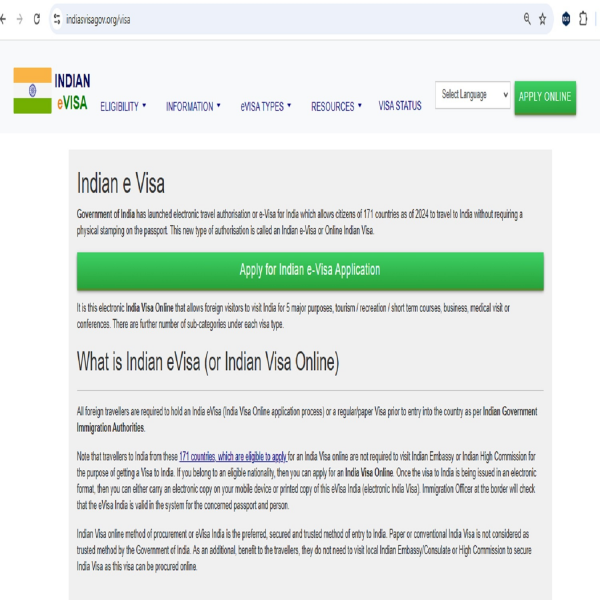 INDIAN ELECTRONIC VISA  Indian Visa Center for Tourist and Business Visa - Online Visa Process - Otoritas eVisa Resmi India untuk Visa Bisnis dan Turis
