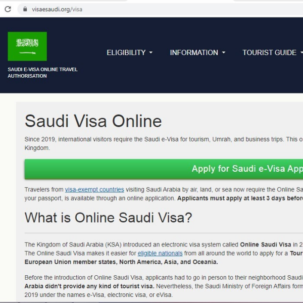 SAUDI  Saudi Arabian Government Visa Center | Saudi Electronic Visa eVisa - Qeveria e Arabisë Saudite Viza Online