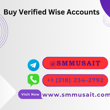 How do I buy Verified Wise accounts for personal use?