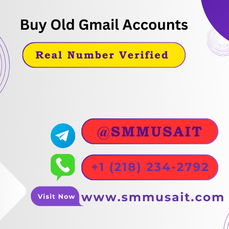 6 Best sites to Buy,, Gmail Accounts (PVA Aged)