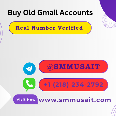 Best Place to Buy Old Gmail Accounts - 100% Safe