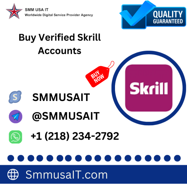 How To Buy, Verified Skrill Accounts In 2024-2025