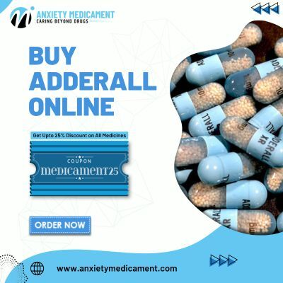 Buy Adderall Online Get 25% Off with Code: MEDICAMENT25