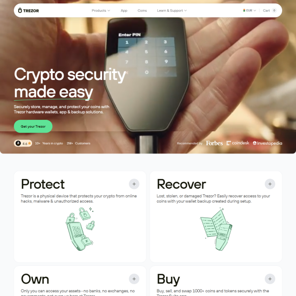 Trezor Wallet: Secure Crypto Storage Solution