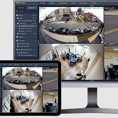 Outdoor Surveillance Camera System