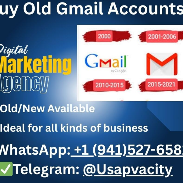 Buy Aged Gmail Accounts – 100% Verified & Trusted Seller