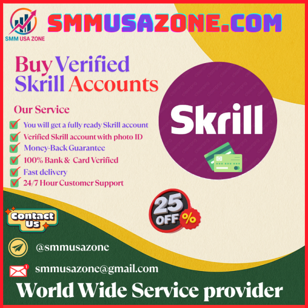 Top 05 Sites To Buy Verified Skrill Accounts In This Year