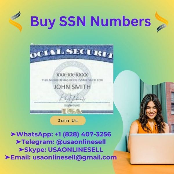Buy SSN Numbers