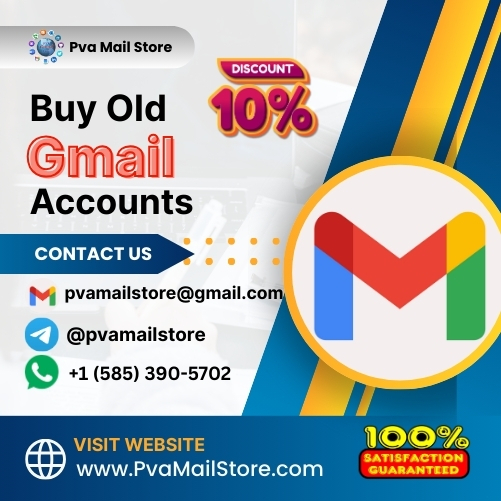 Top 5 Best Sites to Buy Old Gmail Accounts – PVA, Bulk & Aged Gmail