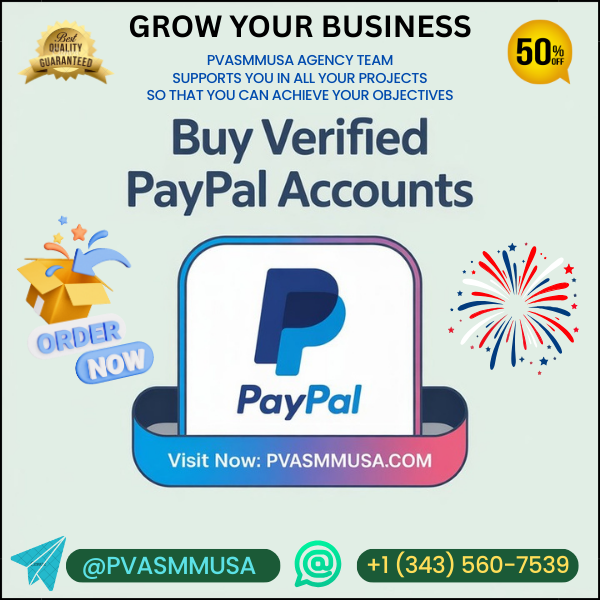 Best Sites To  Buy, Verified PayPal Account