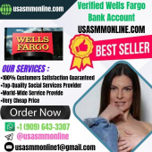 Verified Wells Fargo Bank Account USASMMONLINE.COM