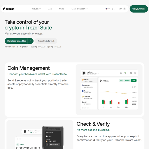 Trezor Bridge
